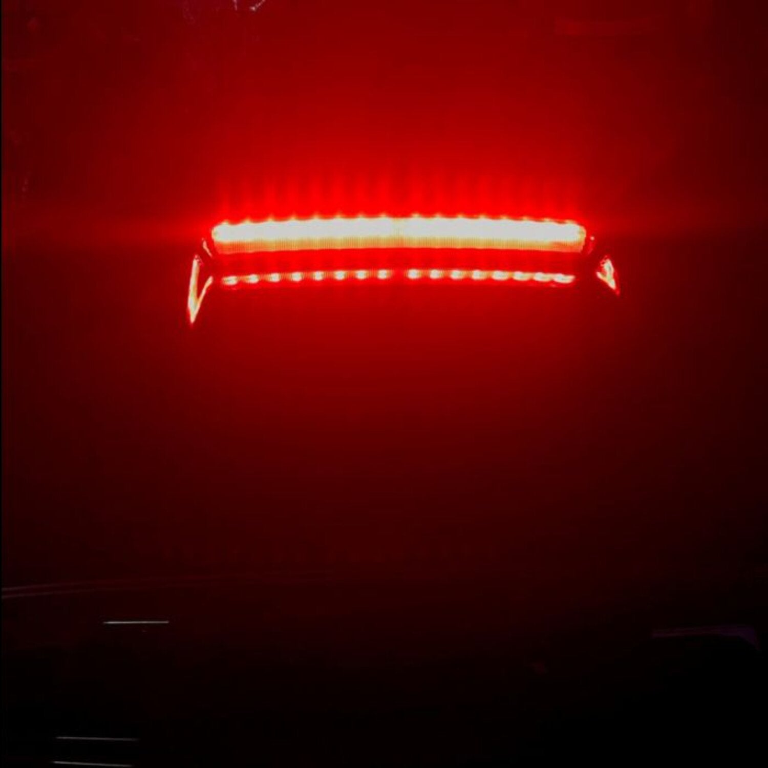 Custom Dynamics Tour-Pak® lid light - Black red lens