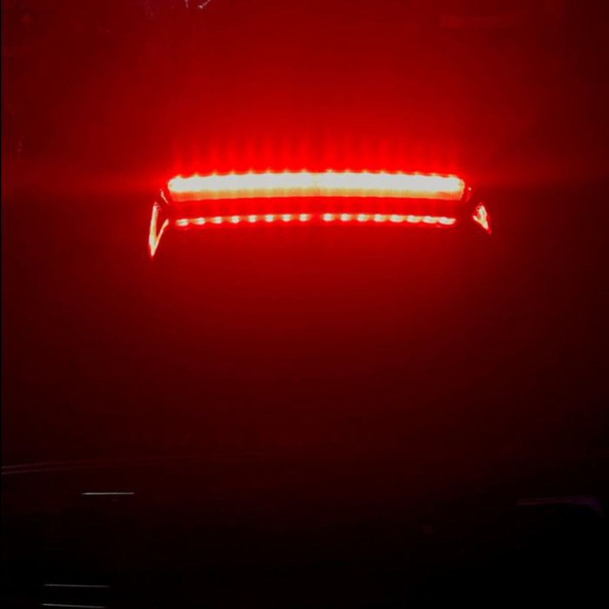 Custom Dynamics Tour-Pak® lid light - Black red lens
