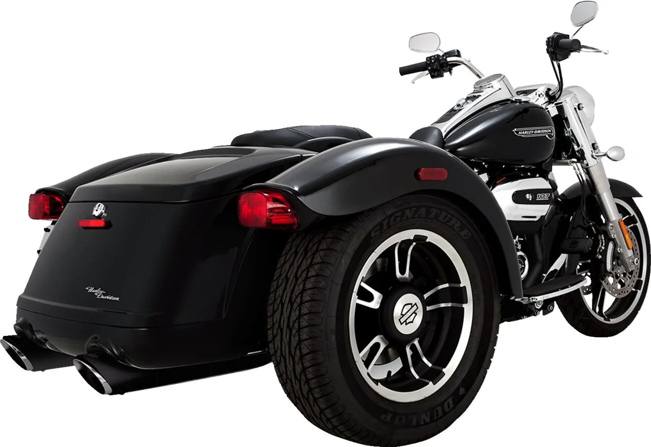 Vance & Hines Twin Slash Slip-on Schalldämpfer - Verbessern Sie Ihren Motorradsound!