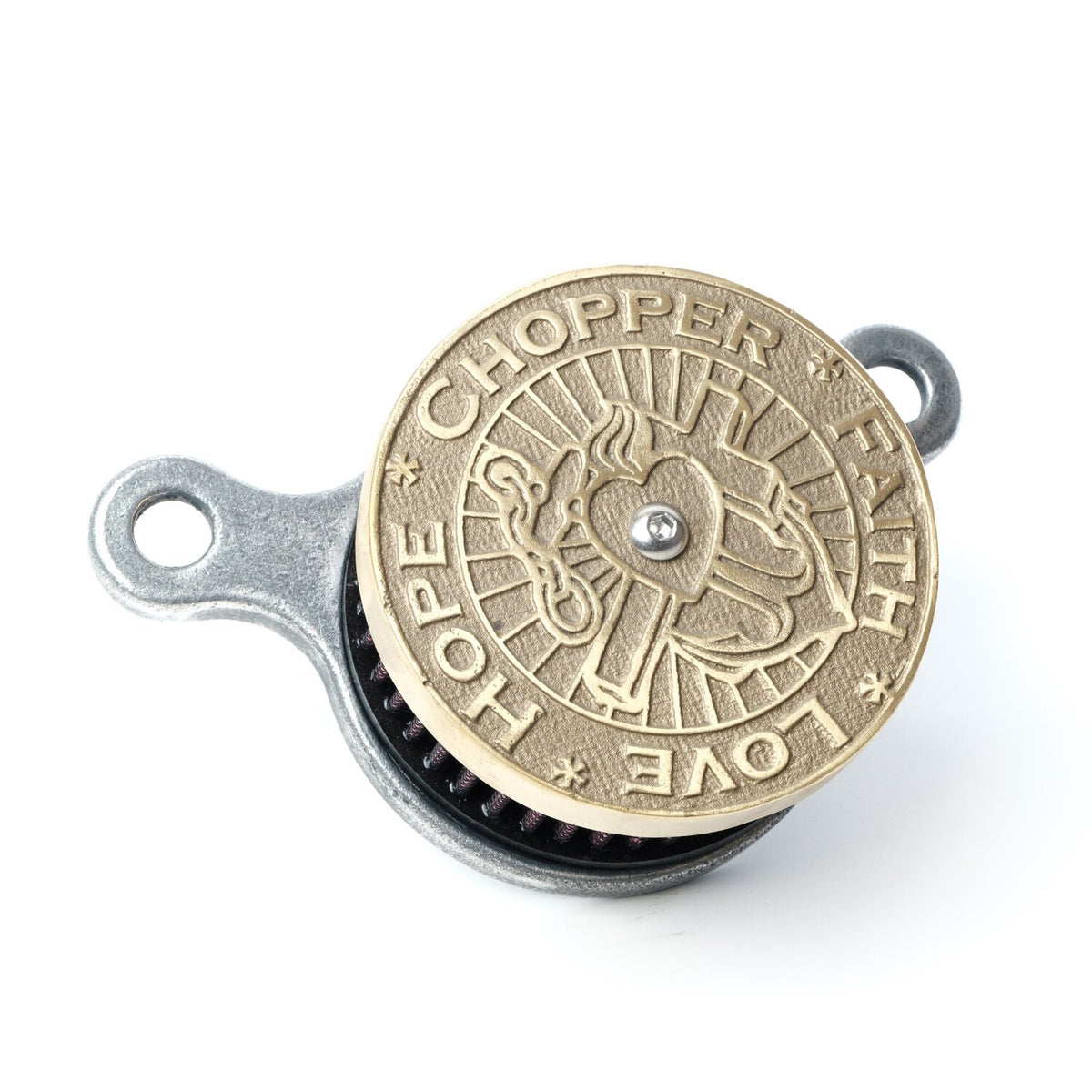 Wannabe Choppers WannaSucker 'CFLH' air cleaner - Brass