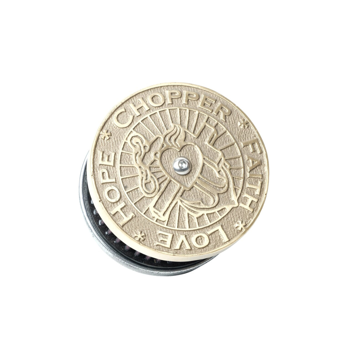 Wannabe Choppers WannaSucker 'CFLH' air cleaner - Brass