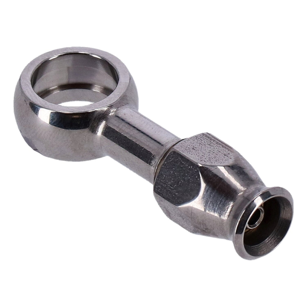 Goodridge 7/16" (11mm) banjo fitting straight - Stainless