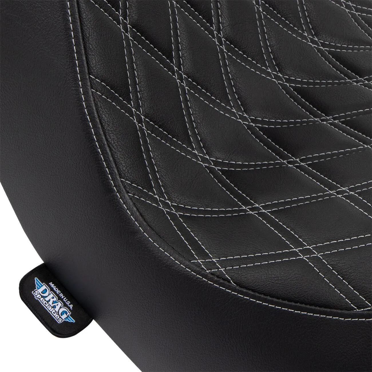 2-Up Drag Specialties Predator Iii Seat - For Harley Davidson