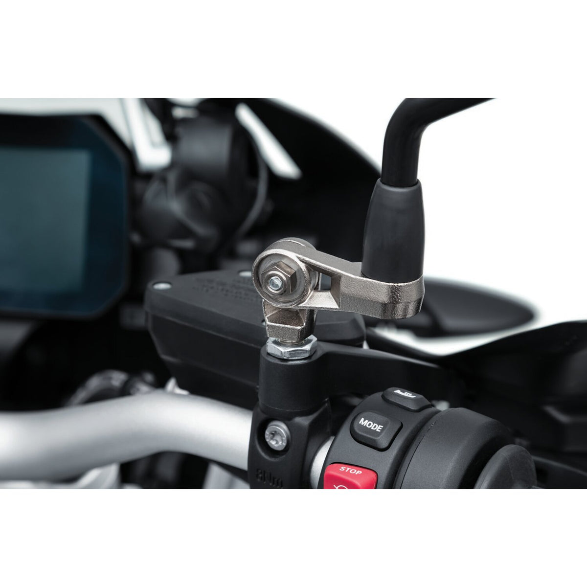 Kuryakyn Lodestar folding mirror extensions - aluminum