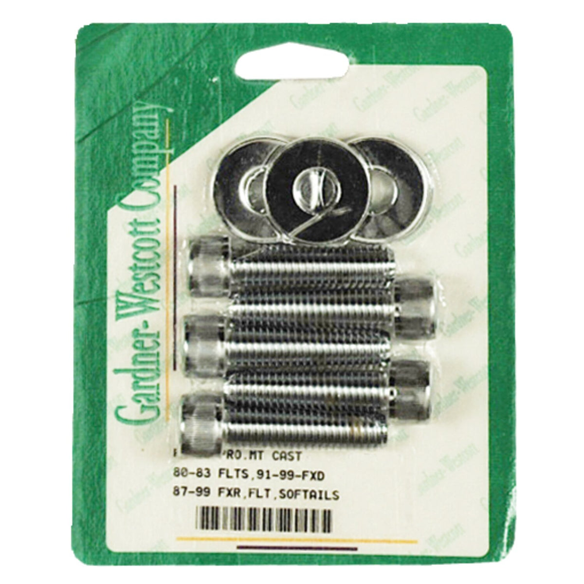 Gardner-Westcott rear belt pulley mount kit allen chrome