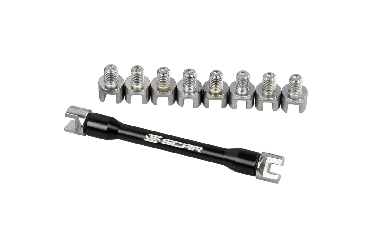 Scar Racing Spoke Wrench Kit 5mm-7mm Black