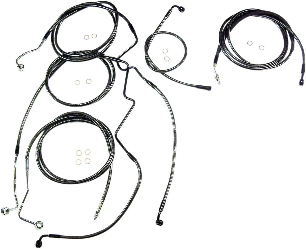 Magnum Shielding Black Pearl Handlebar Installation Kit for 10"