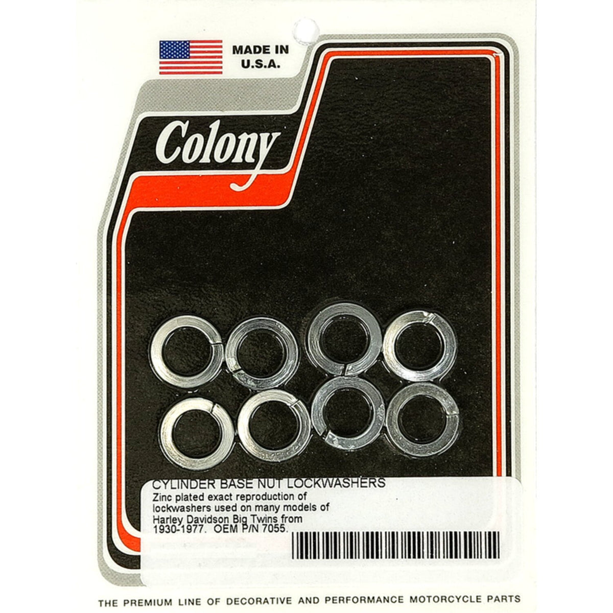 Colony cyl base lockwashers