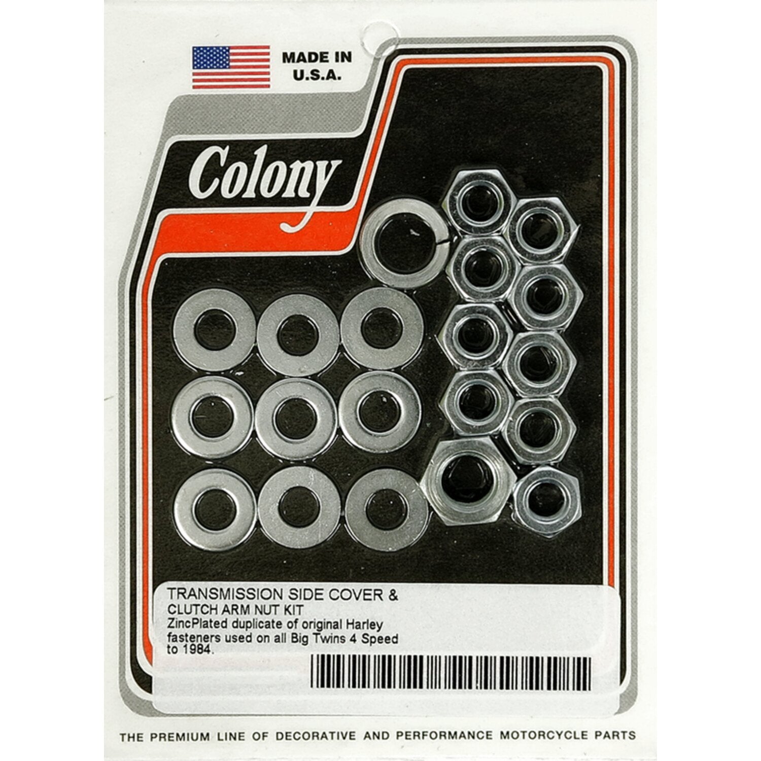 Colony transm side cover mount hex