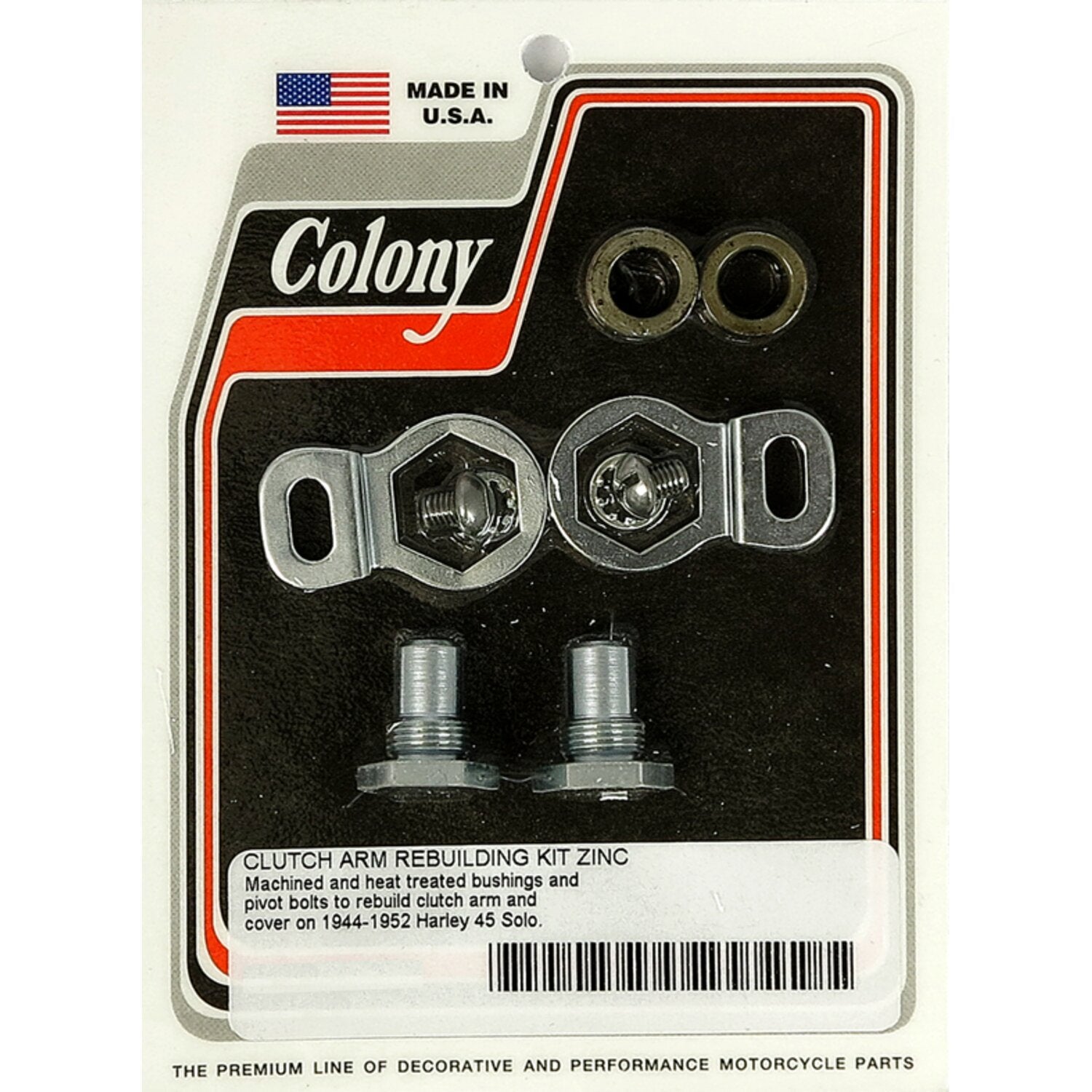 Colony clutch arm rebuild kit - Zinc