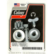 Colony 55-57 tool box mount kit - Zinc