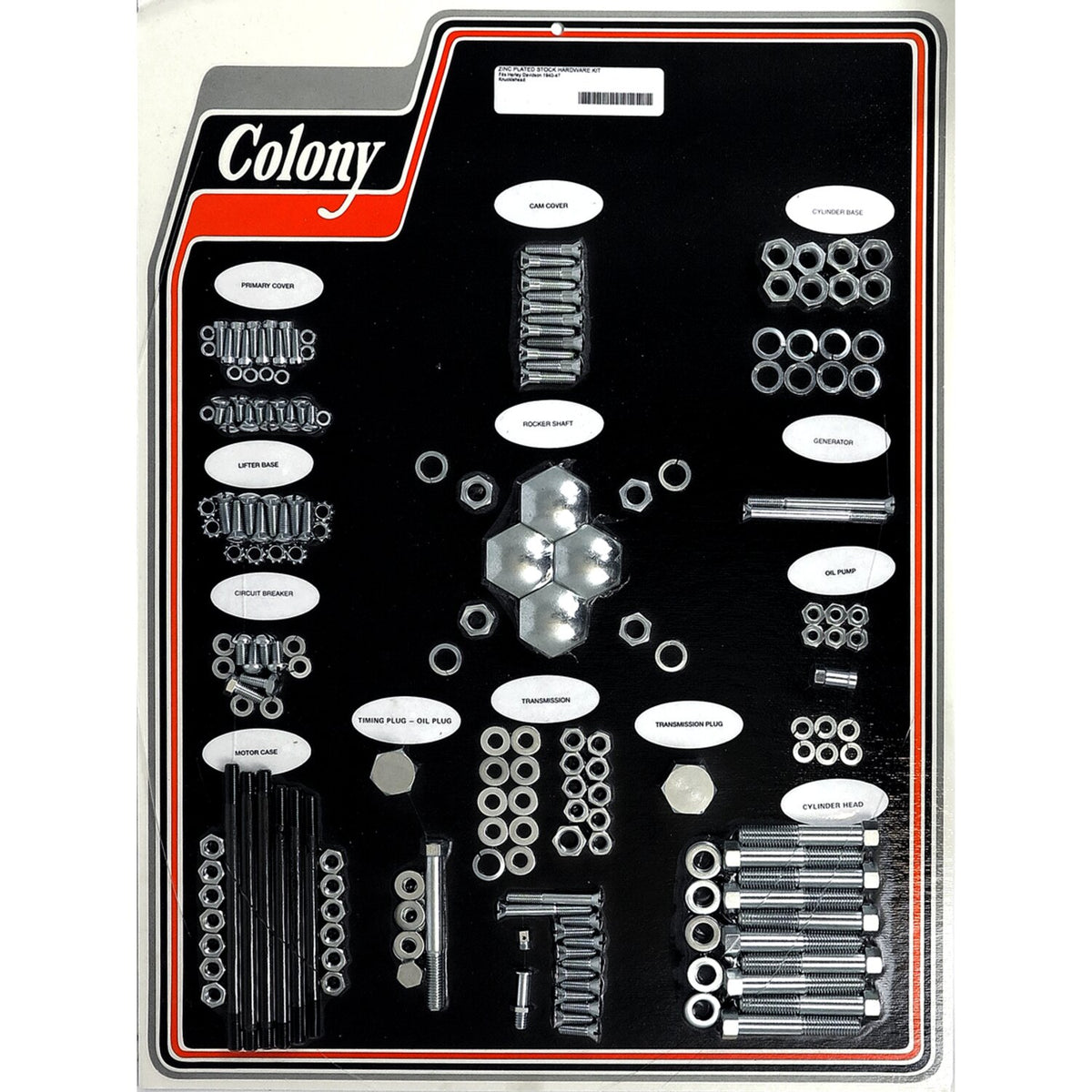 Colony motor screw set