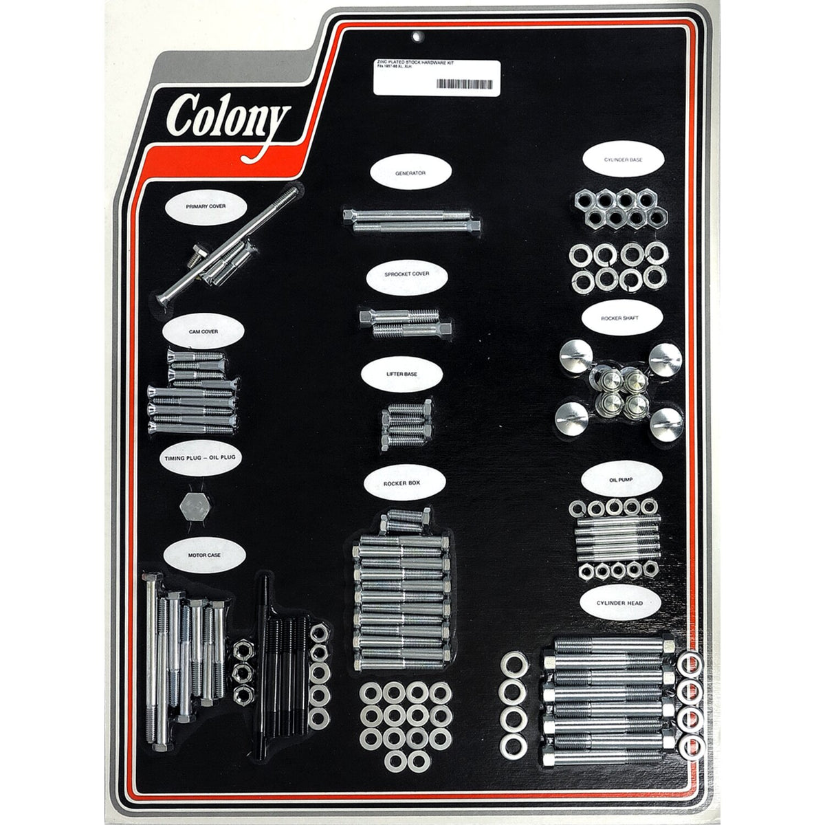 Colony motor screw set