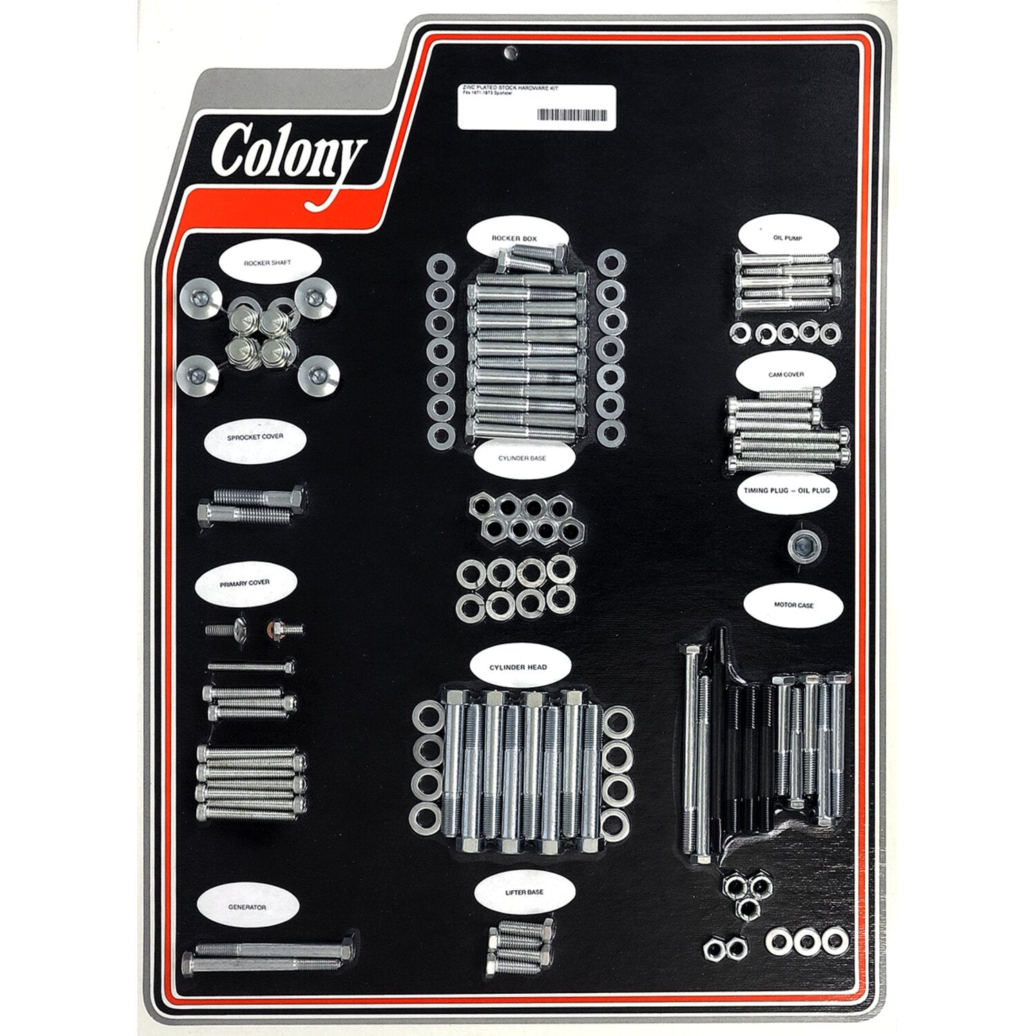 Colony motor screw set