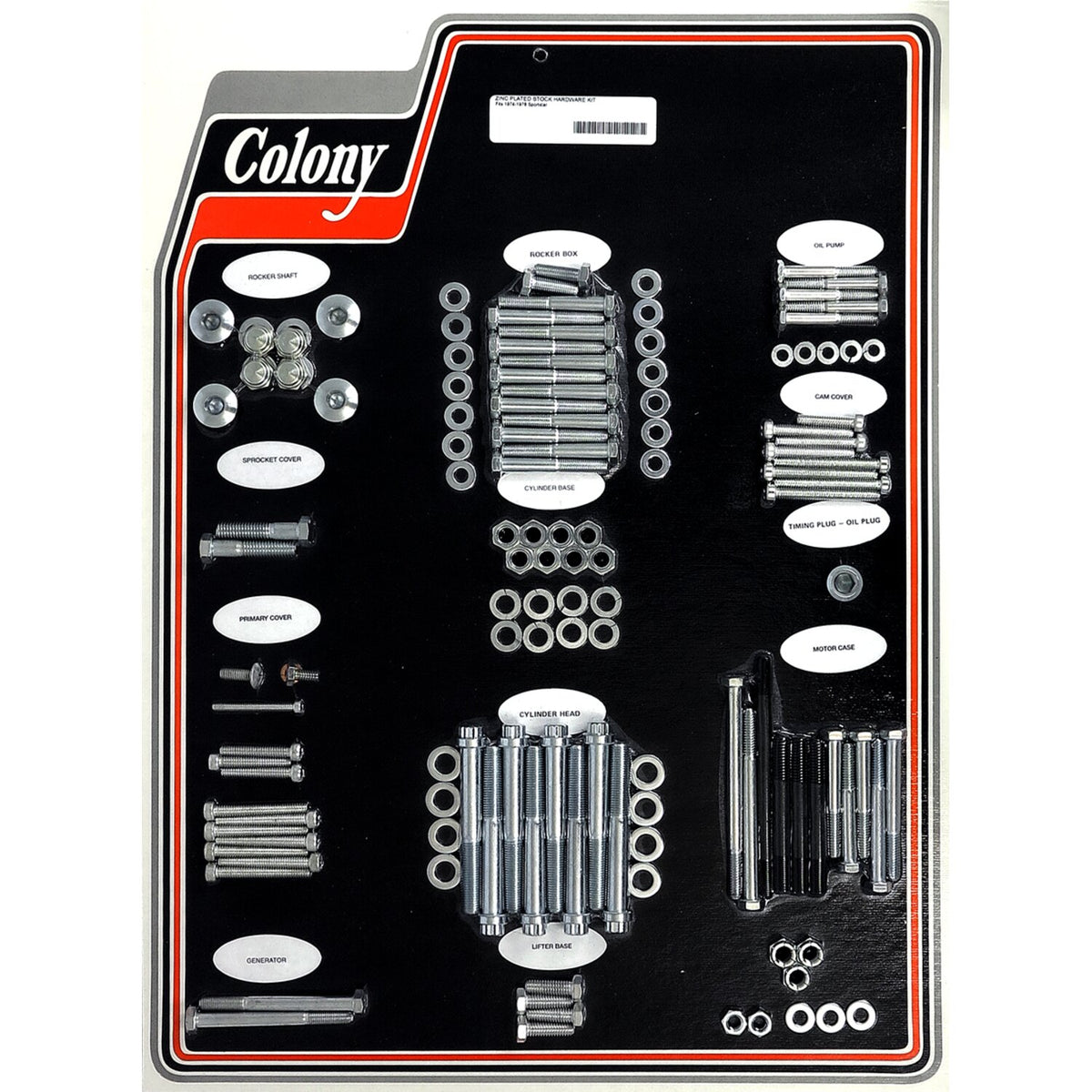 Colony motor screw set