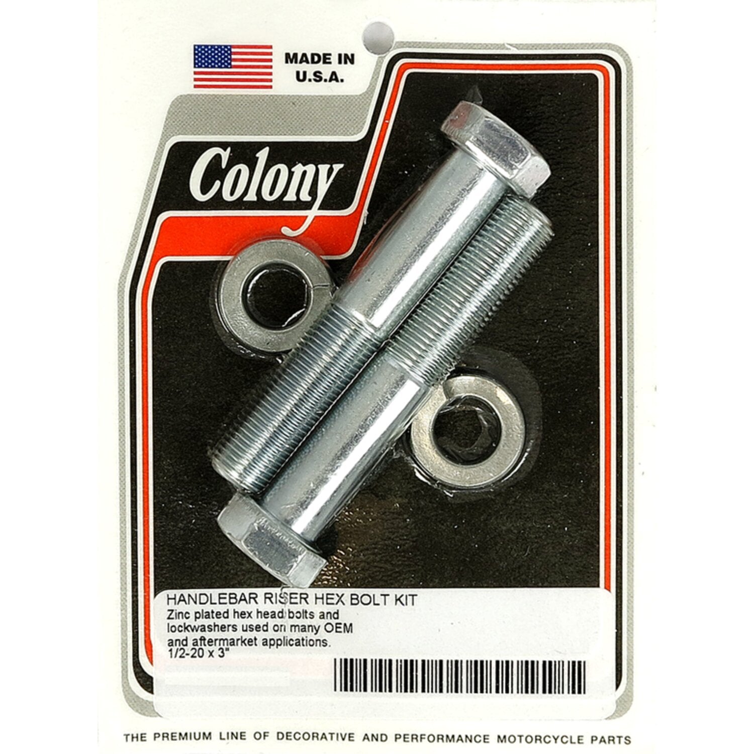 Colony riser bolt set