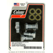 Colony Knuckle banjo style rocker cover oil feed fittings