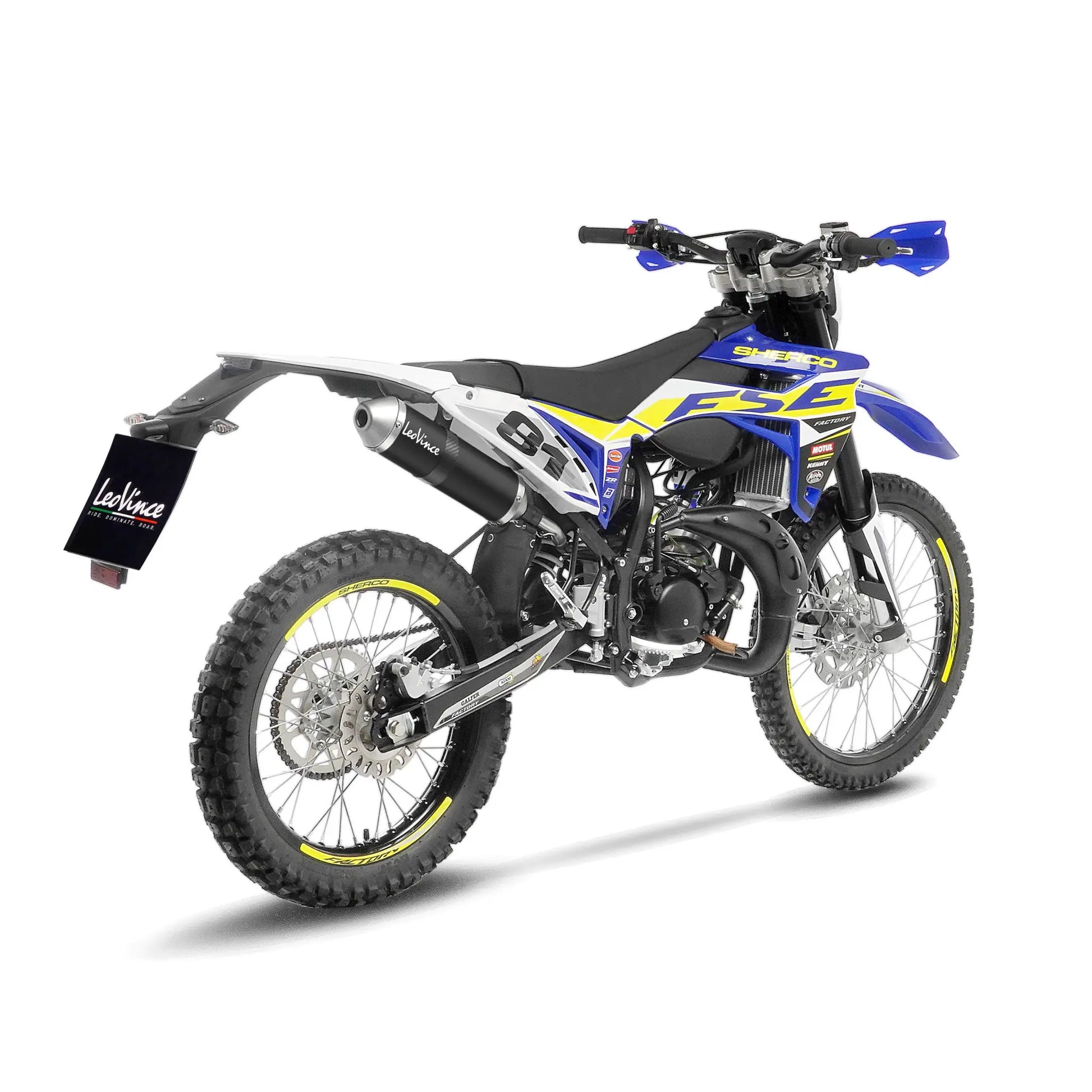 Leovince X-FIGHT Black Edition Slip-On Muffler for 50cc 2-Stroke