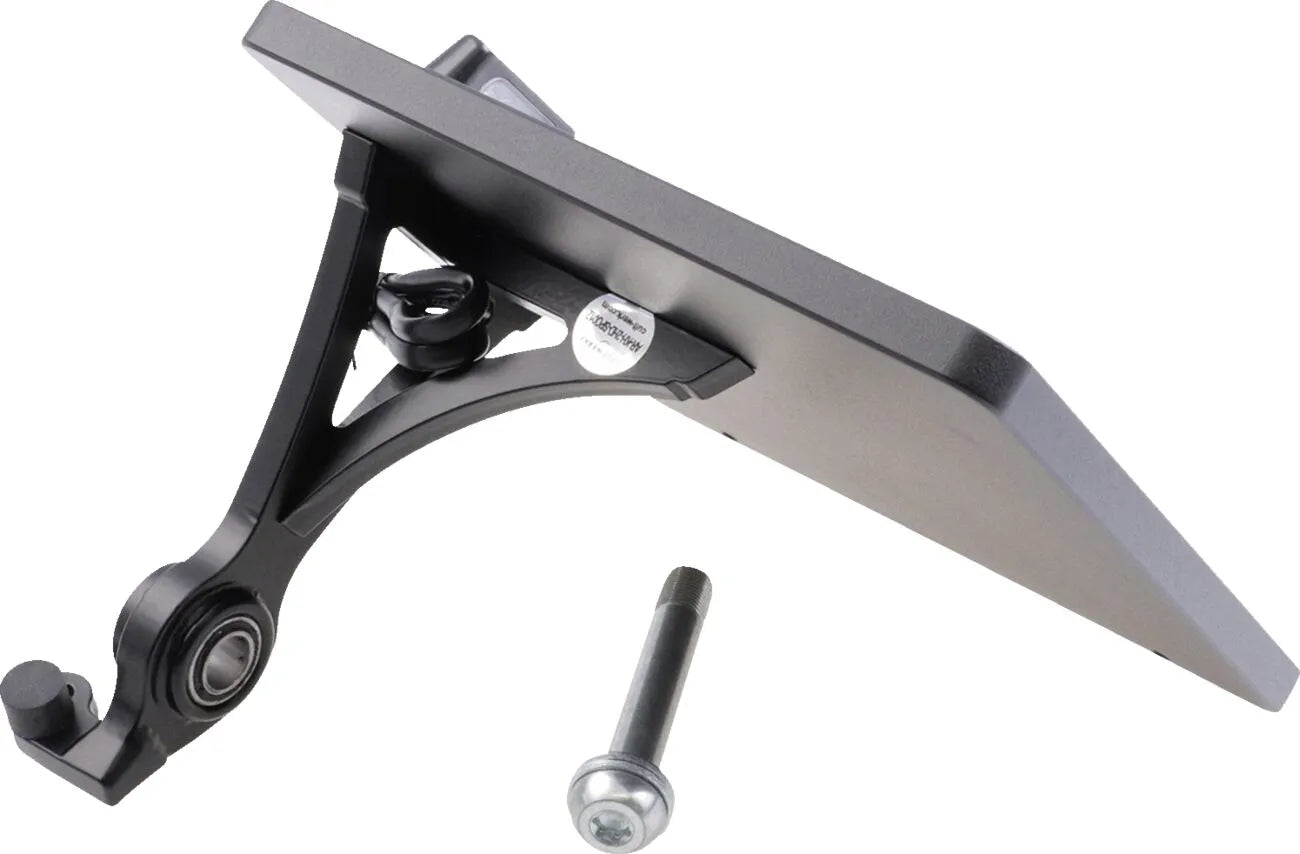 Cult Werk License Plate Holder - Black Steel