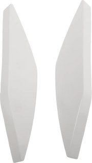 Icon Ultraflite Helmet Side Covers Gloss White