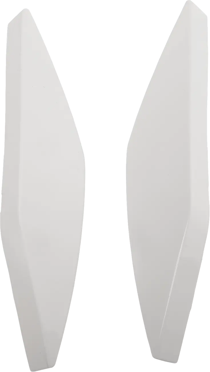 Icon Ultraflite Helmet Side Covers Gloss White