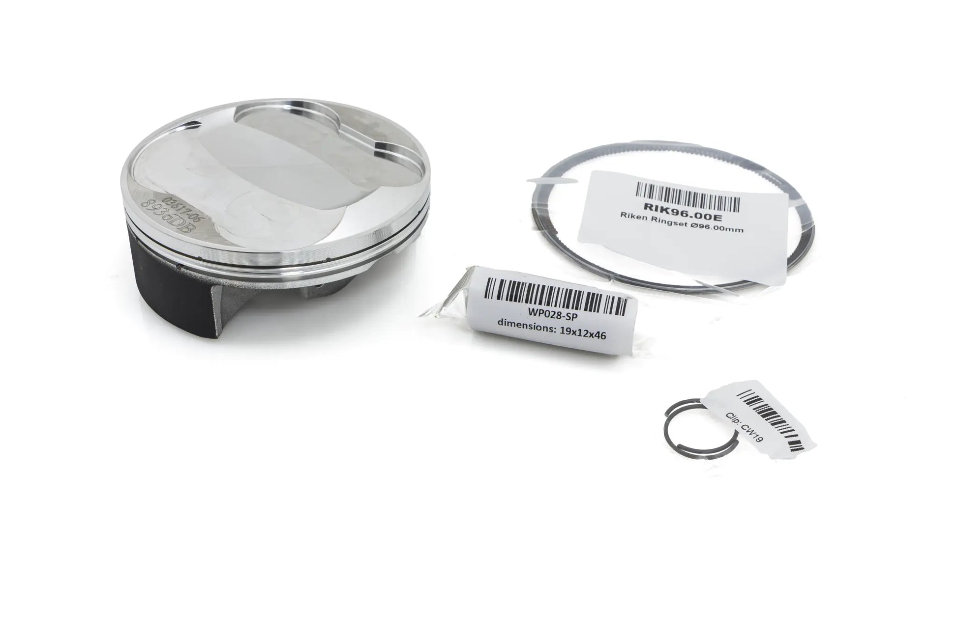 Wossner Premium Series Piston Kit for 4-Stroke Engines