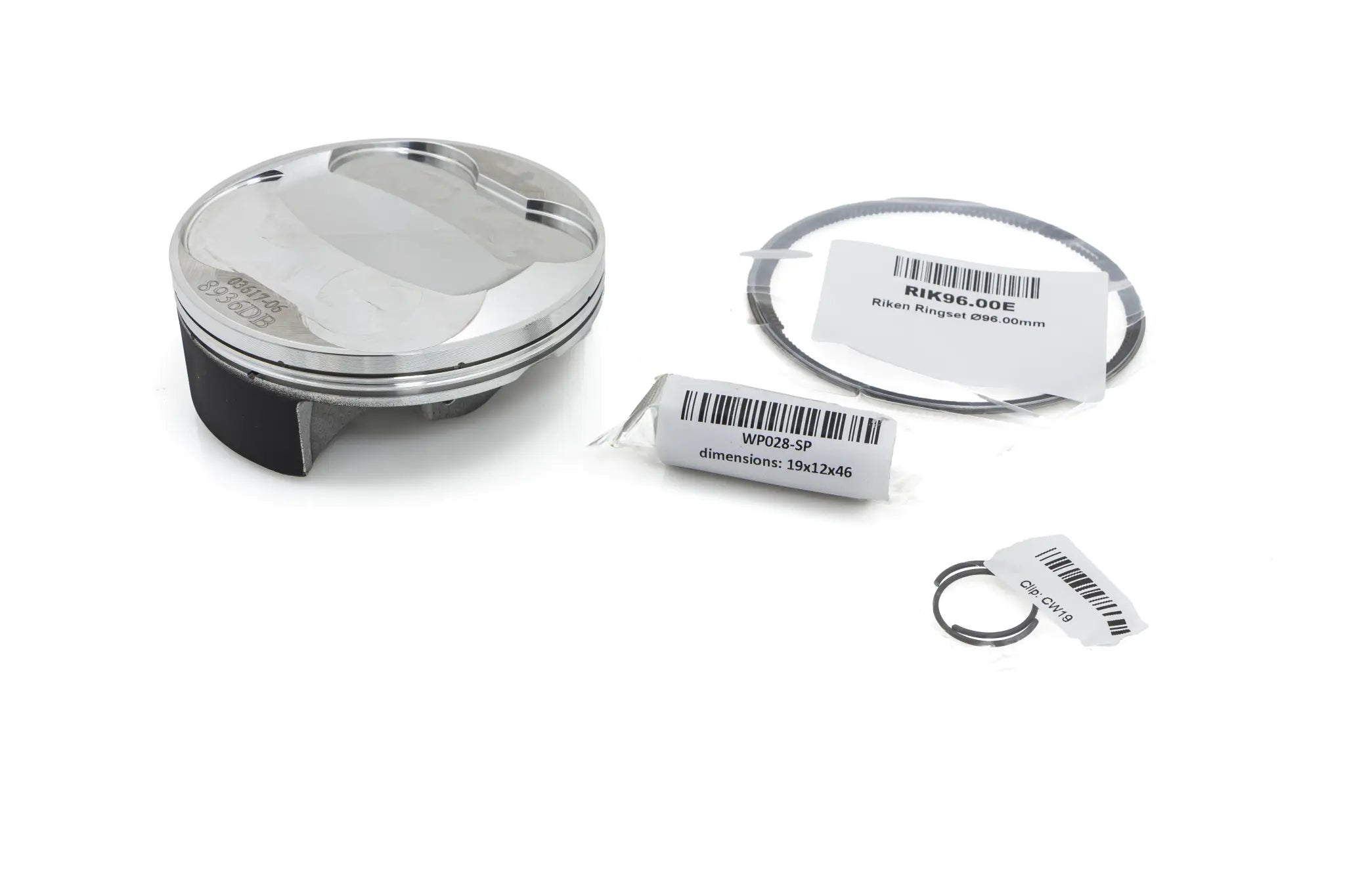 Wossner Premium Series Piston Kit for 4-Stroke Engines