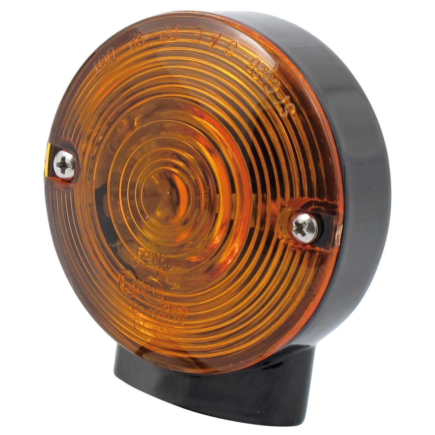 MCS 86-up style FL LED turn signals - Front - gloss black