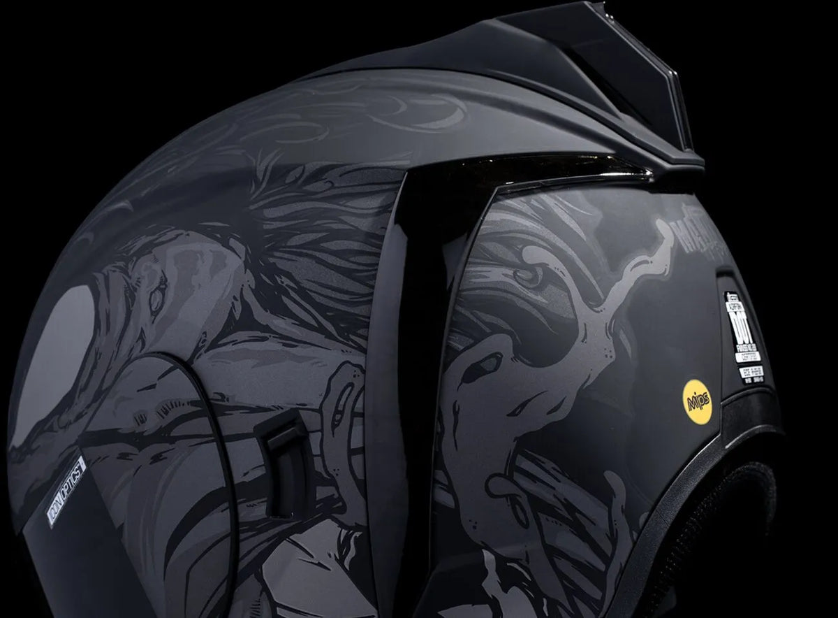 Icon Airform Manik'RR Helmet Dark Black