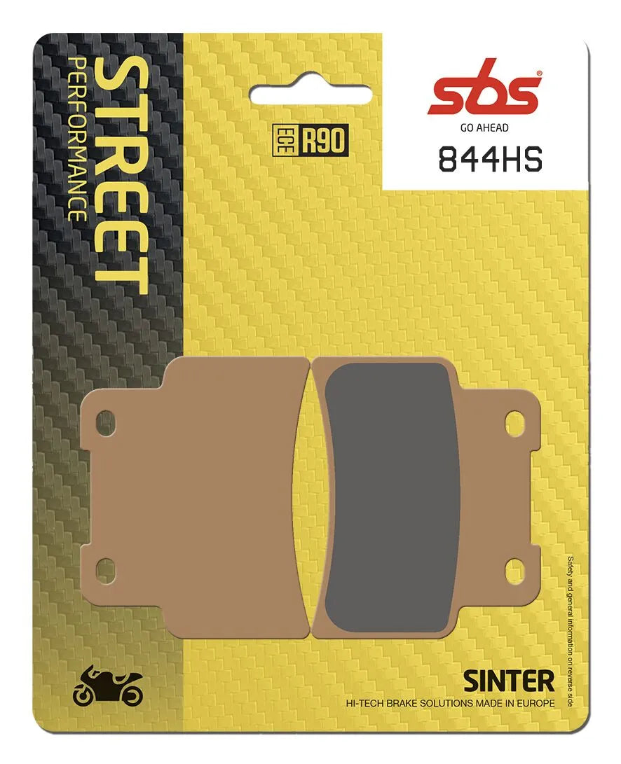 Sbs Hs Street Excel Sinter Bremsbeläge Vorne - Vorne