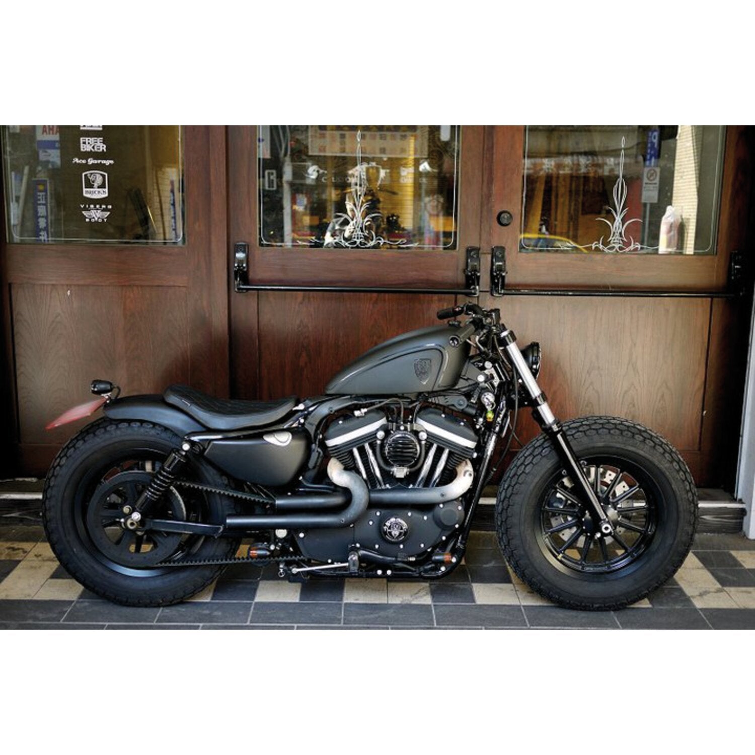 Rough Crafts XL Sportster solo seat
