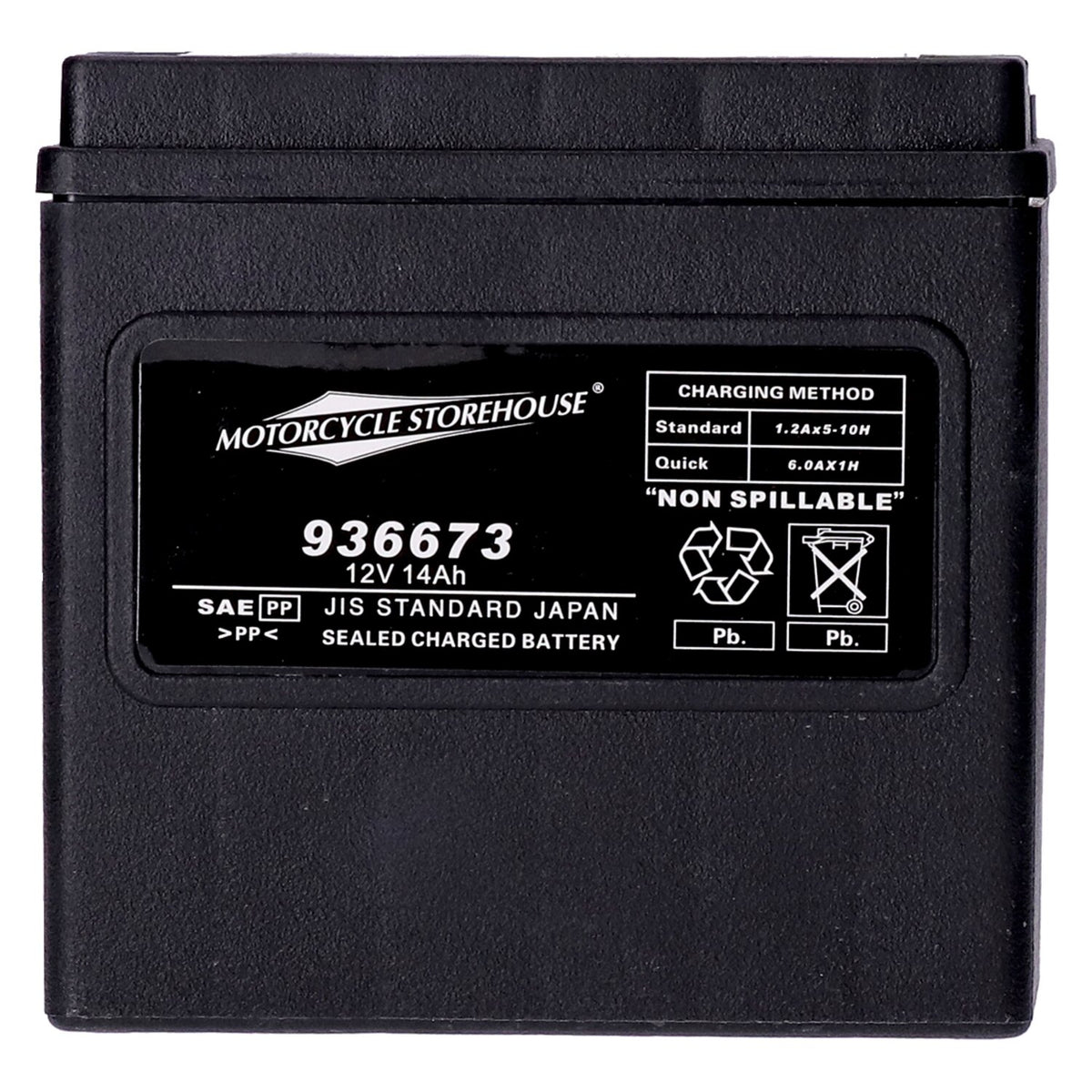 MCS Standard Series - AGM sealed battery - 12V 14Ah - 240CCA