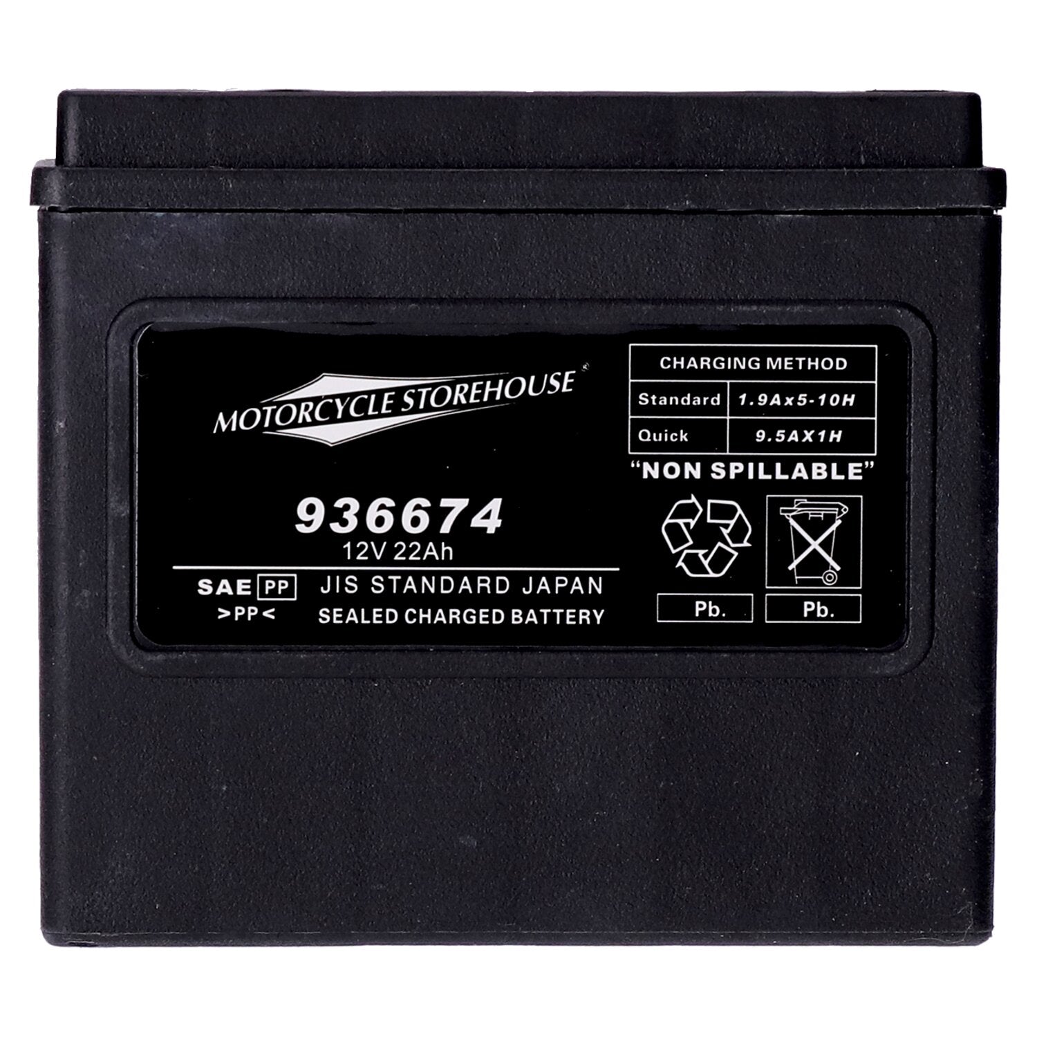 MCS standard series - AGM sealed battery - 12V 22Ah - 325CCA