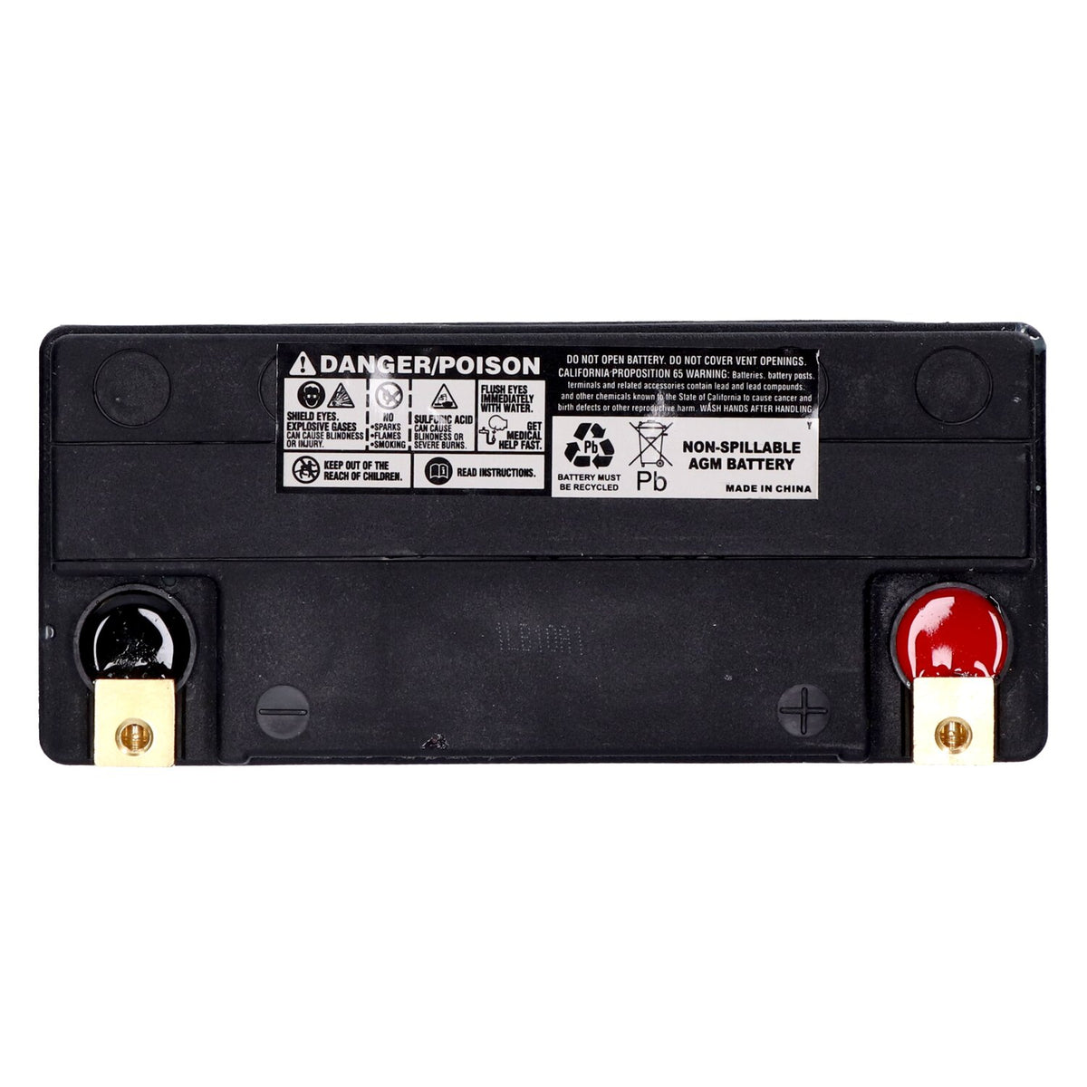 MCS standard series - AGM sealed battery - 12v 23ah - 360cca