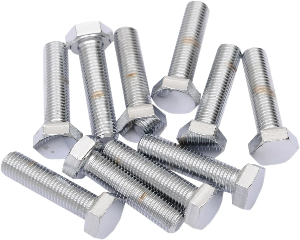 Drag Specialties Chrome Hex Head Bolt 5/16-24 x 1 1/2"