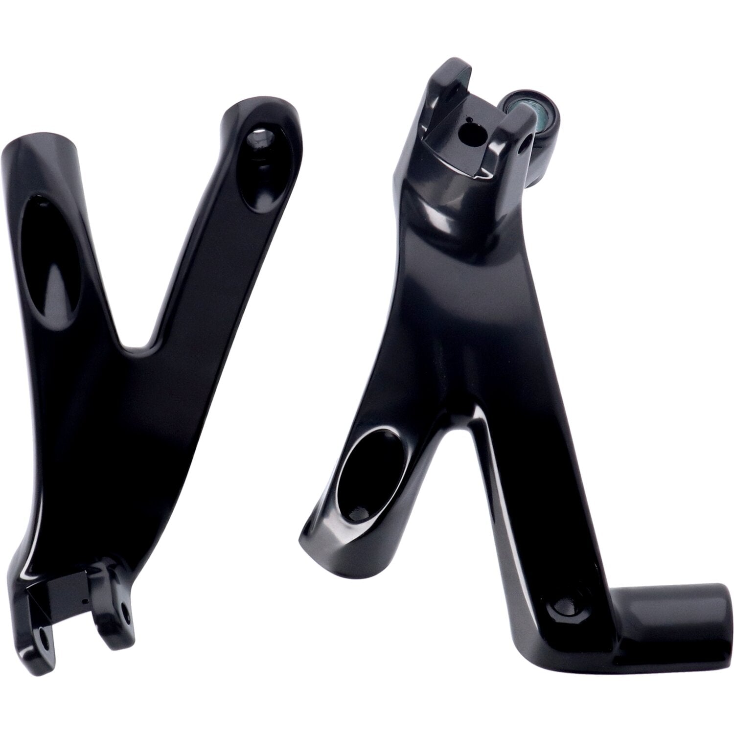 MCS M8 Softail floorboard to foot peg conversion bracket set