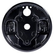 MCS Rear hydraulic brake backing plate black
