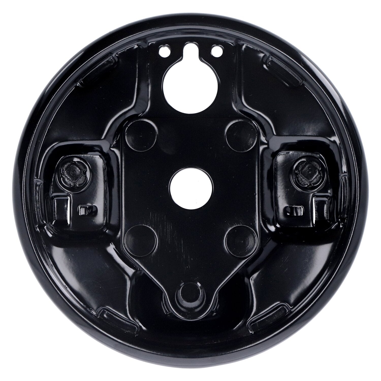MCS Rear hydraulic brake backing plate black
