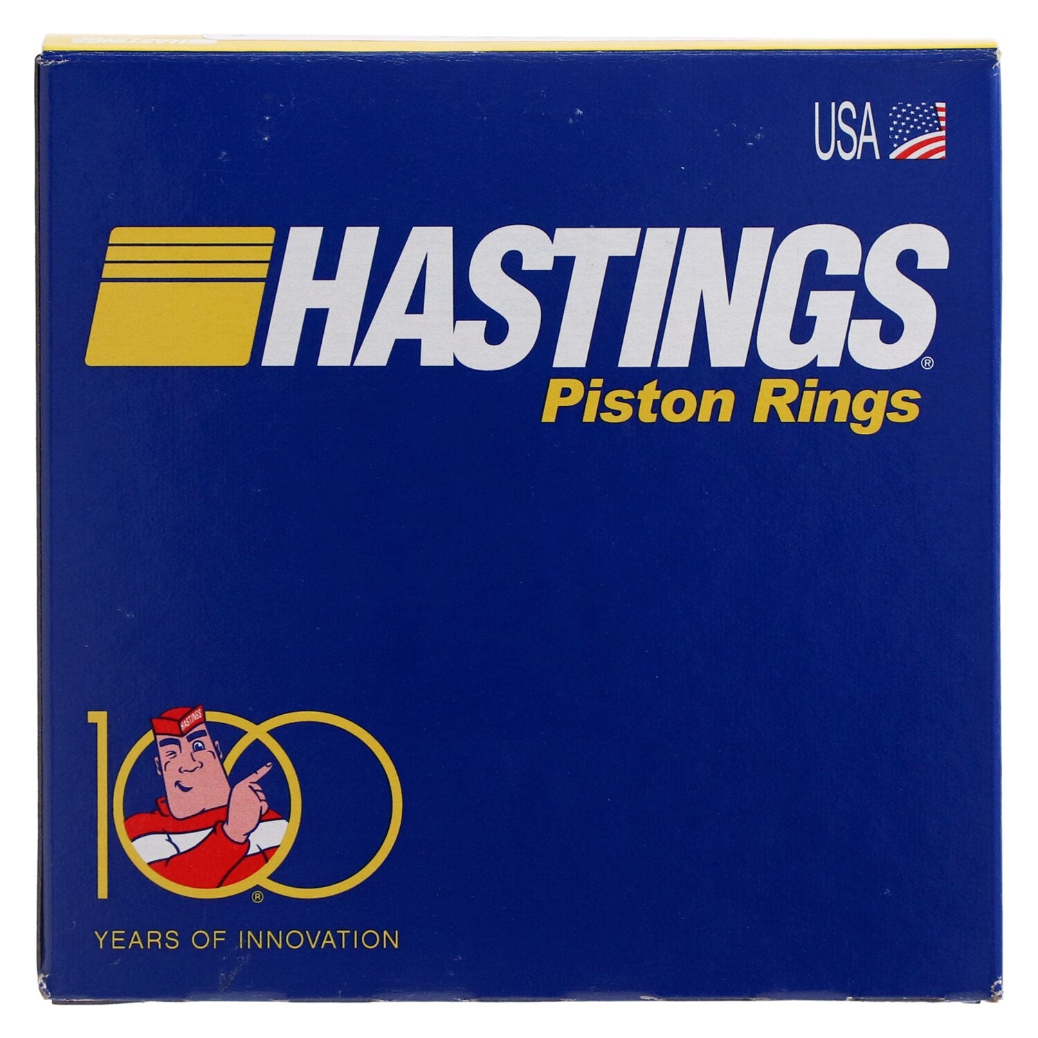 Hastings 107" M8 chrome piston ring set - STD
