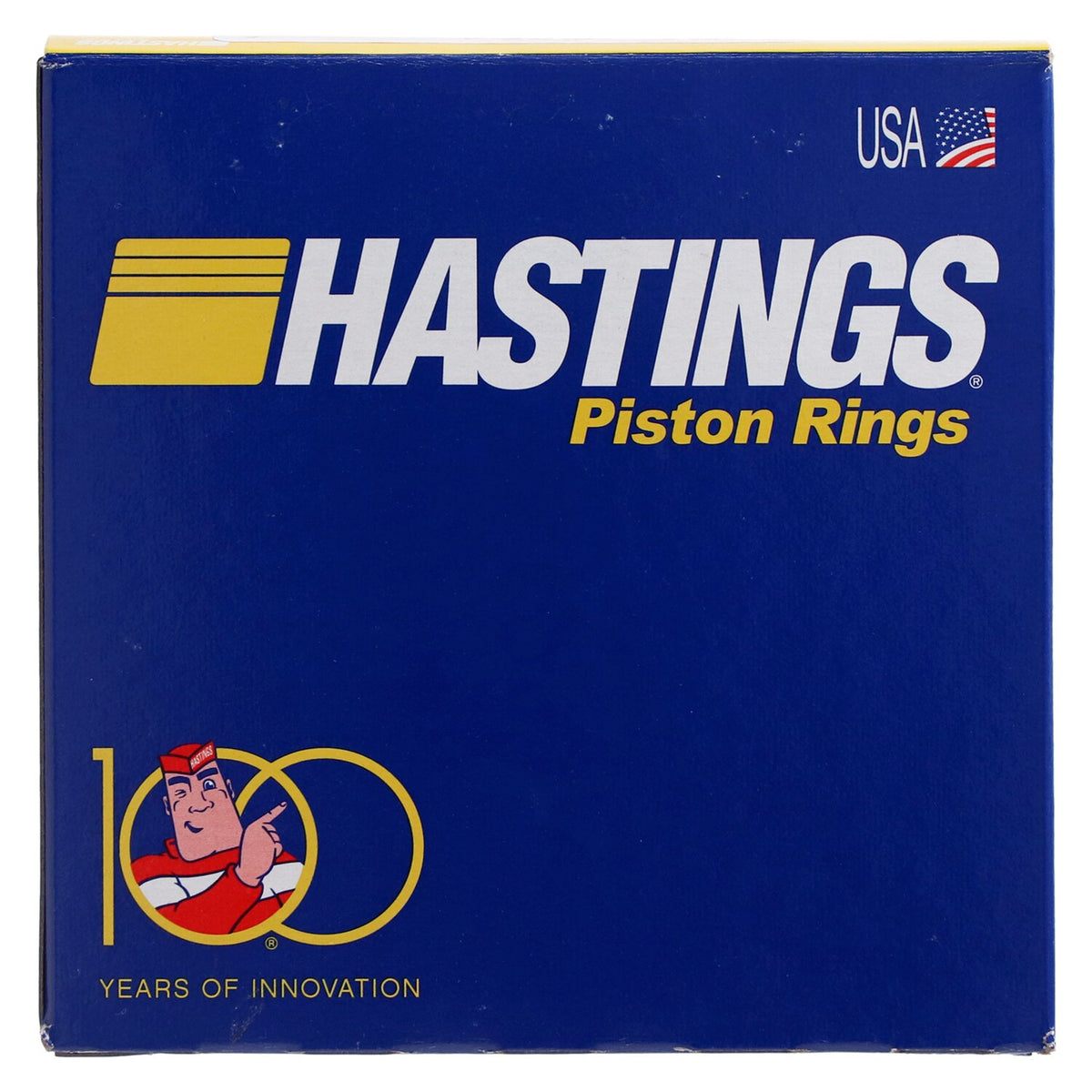 Hastings 114" M8 chrome piston ring set - +.020"