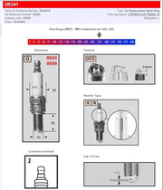 Champion Resistor Spark Plug - Enhanced Ignition