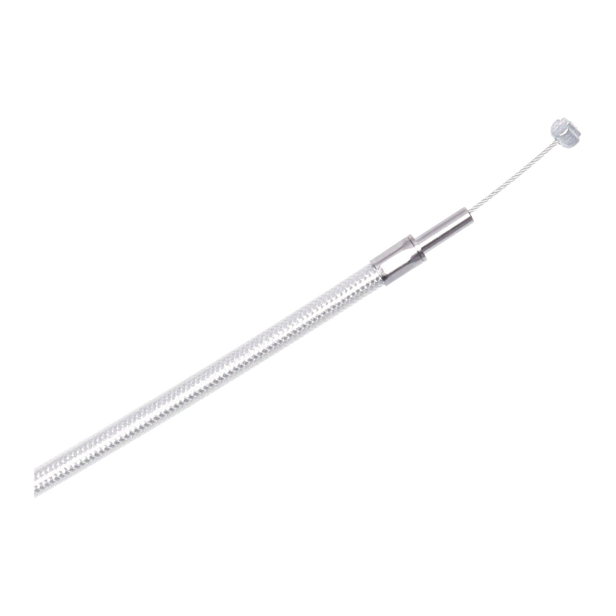 MCS throttle cable 38" (97cm) - Chrome