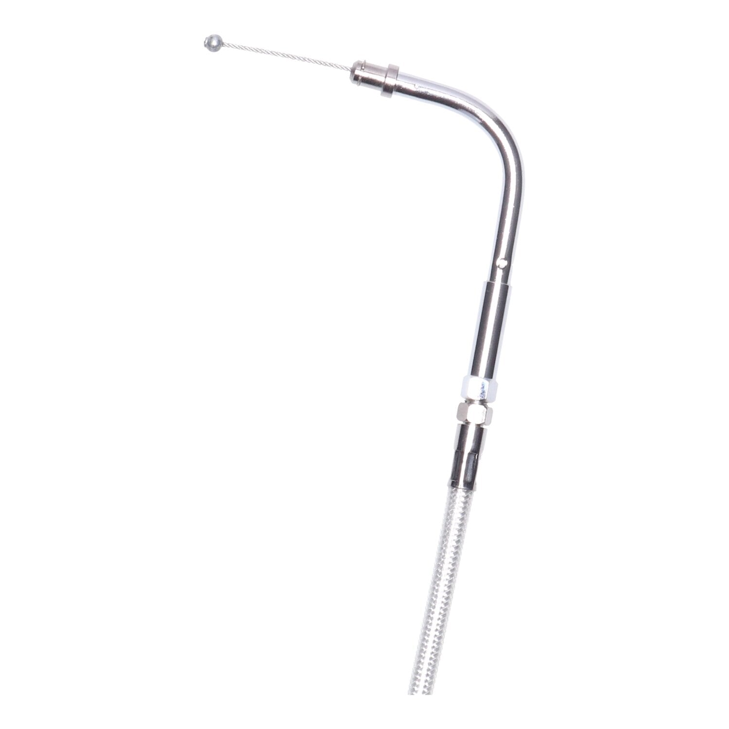 MCS throttle cable 40" (102cm) - Chrome