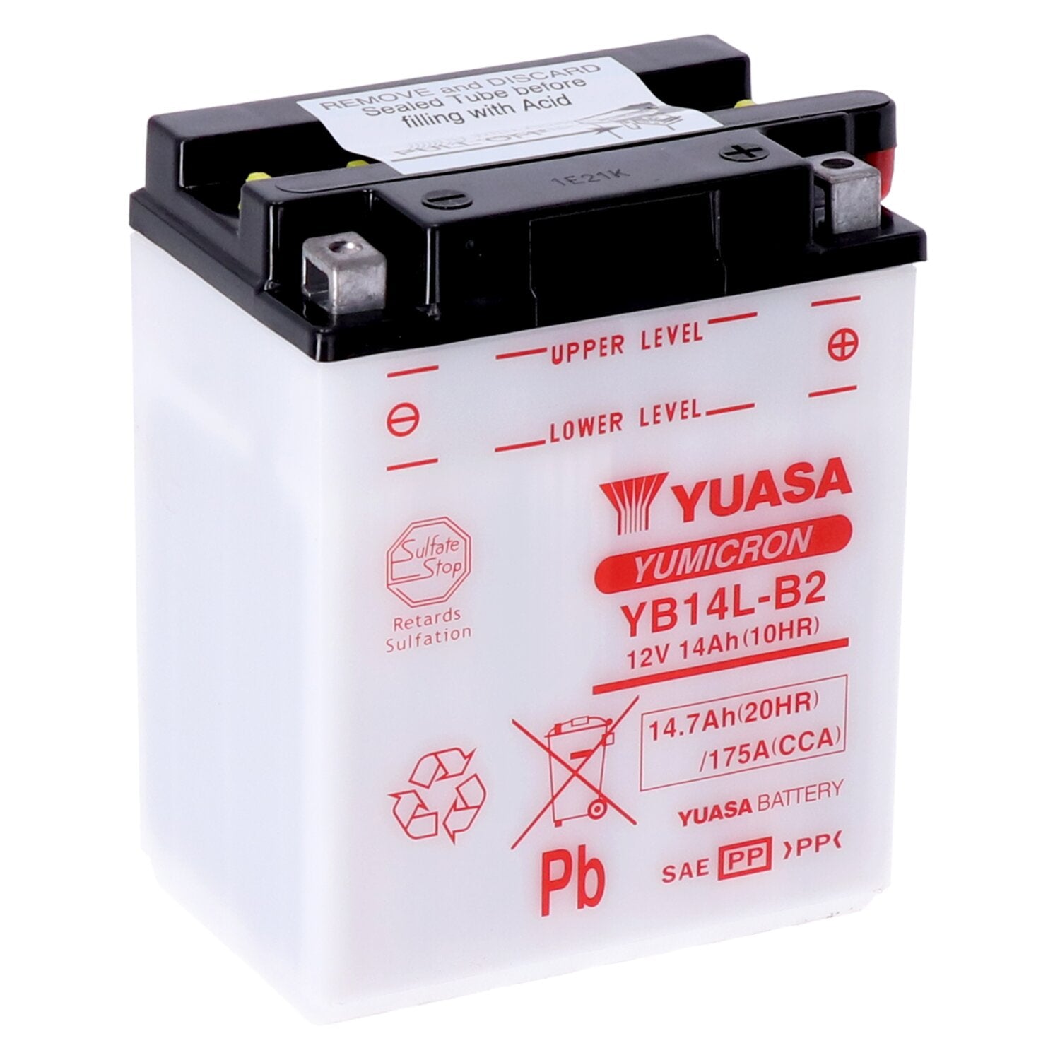 Yuasa Yumicron battery YB14L-B2