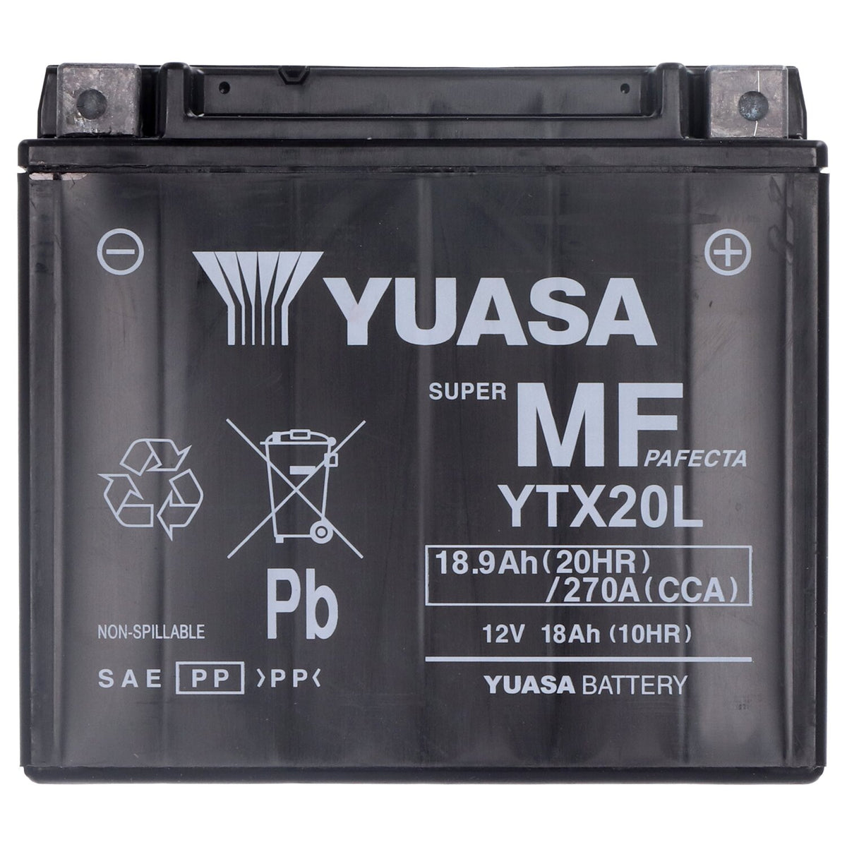 Yuasa AGM battery YTX20L-WC