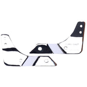 Highway Hawk brackets for Wide sissybar - Chrome