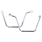 Highway Hawk saddlebag support kit - Chrome