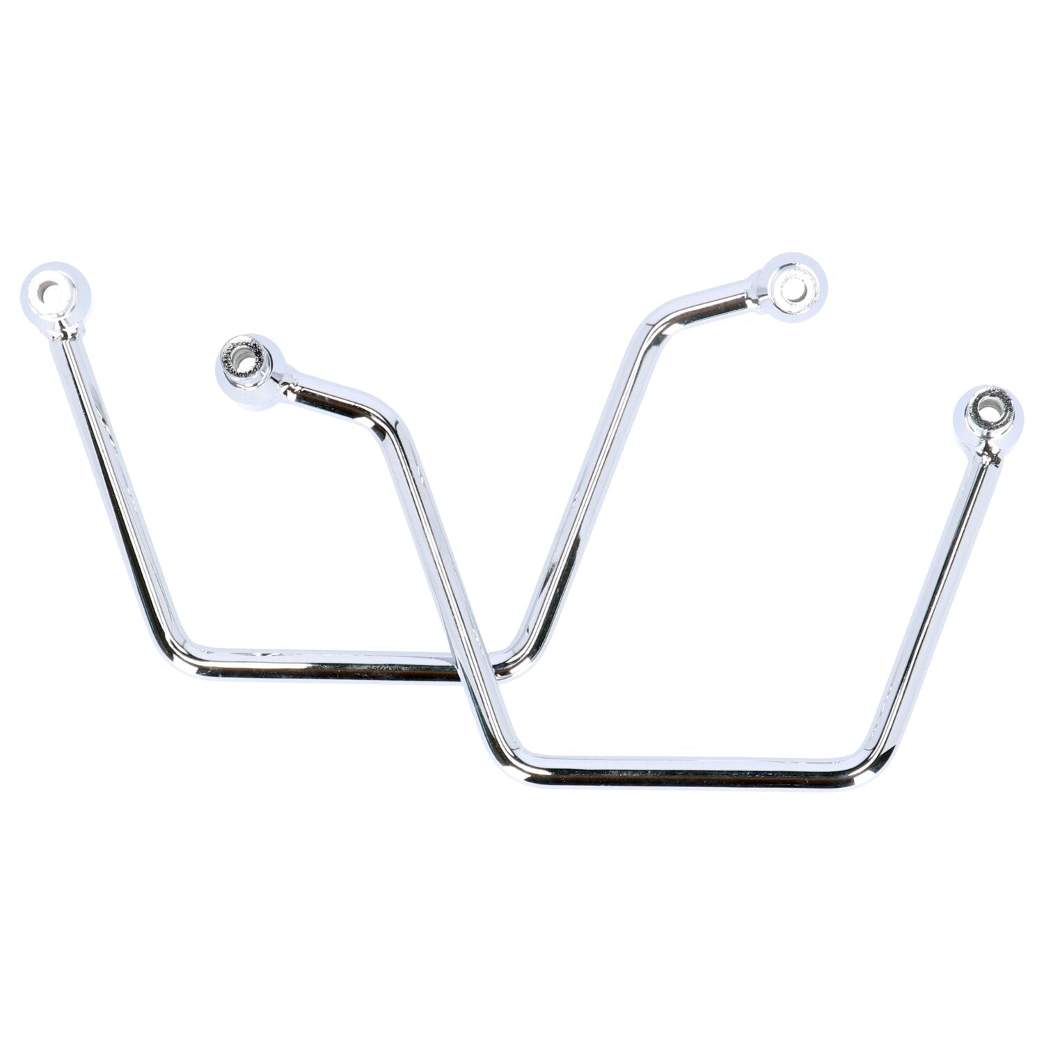 Highway Hawk saddlebag support kit - Chrome