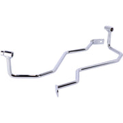 Highway Hawk saddlebag support kit - Chrome