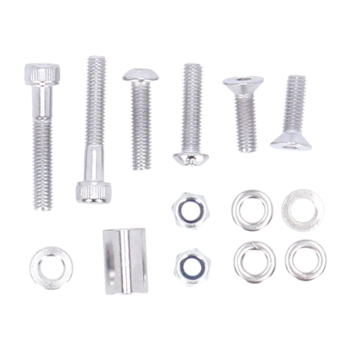Highway Hawk saddlebag support kit - Chrome
